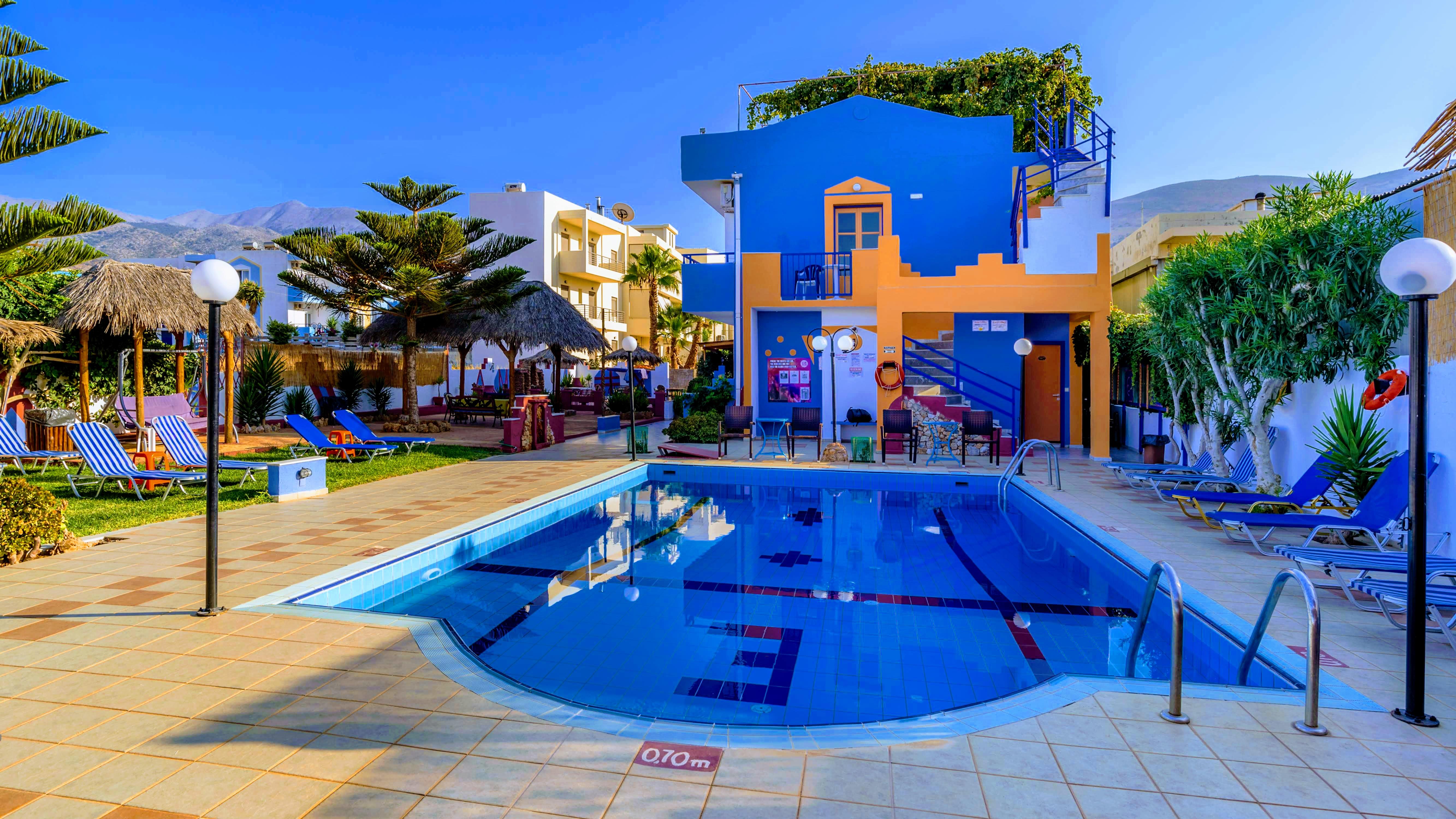 Eltina Apartments Malia Esterno foto